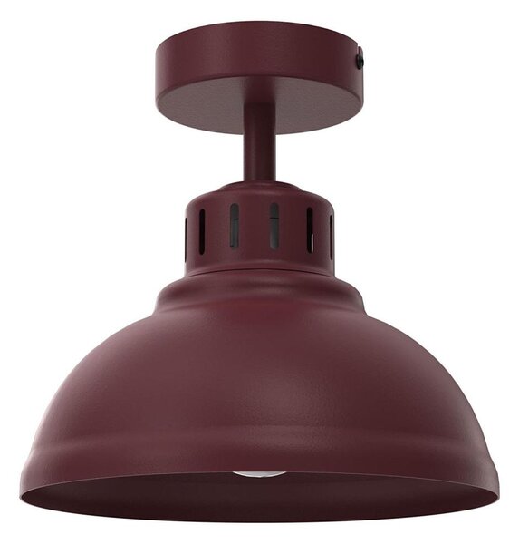 Плафон SVEN 1xE27/15W/230V диам. 21 см бордо