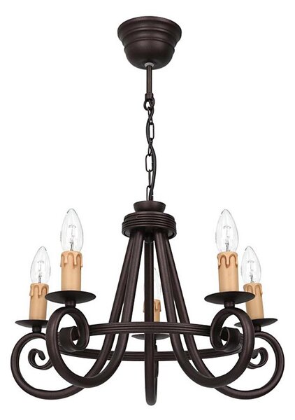 Полилей на верига FAUST 5xE14/15W/230V