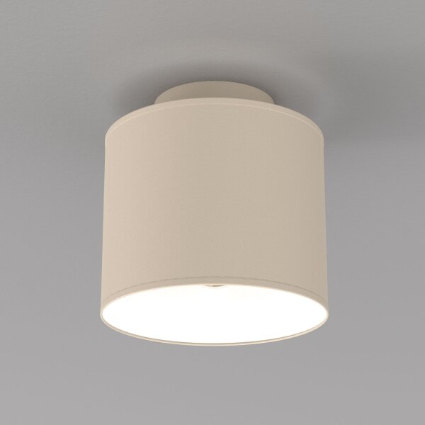 Таванно осветително тяло ARDEN 1xE27/15W/230V, Ø 18 см, бежово