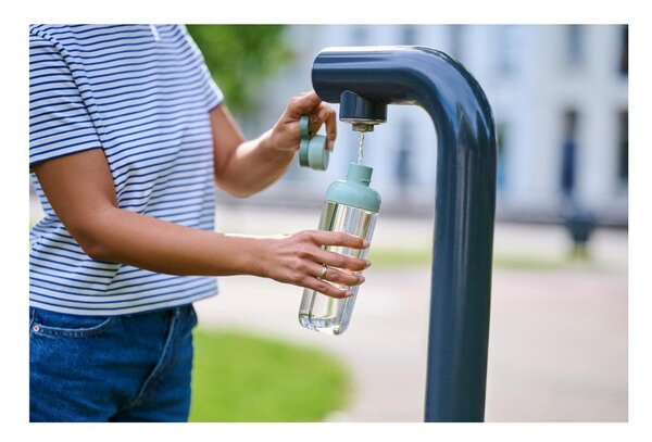 Светлочервена тританова бутилка 900 ml Vita – Mepal