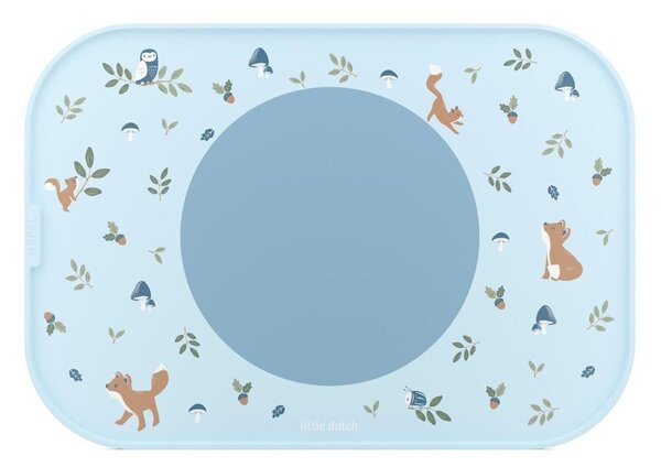 Пластмасова/силиконова детски постелки 28x40 cm Forest Friends by Little Dutch – Mepal