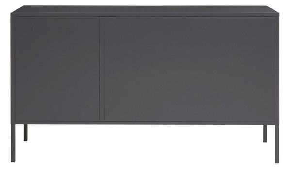 Сива стоманена витрина 140x80x45 cm Acier – Premier Housewares