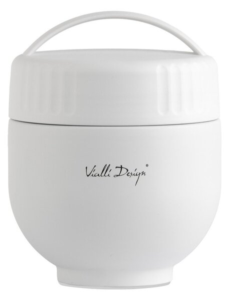Бял термос за храна от неръждаема стомана 680 ml Fuori – Vialli Design