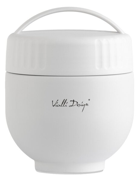 Бял термос за храна от неръждаема стомана 680 ml Fuori – Vialli Design