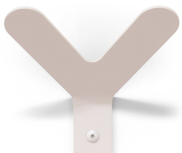 Кафяво-сива стоманена стенна закачалка 66 cm Frondo – Spinder Design