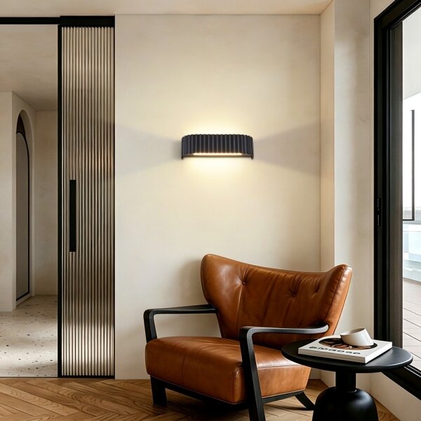 Brilagi - LED стенен аплик FALCON MODERN LED/10W/230V 30 cm 3000/4500/6000K черен