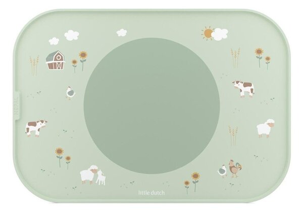 Пластмасова/силиконова детски постелки 28x40 cm Little Farm by Little Dutch – Mepal