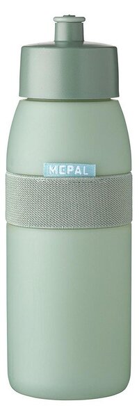 Светлозелена пластмасова бутилка 500 ml Ellipse – Mepal