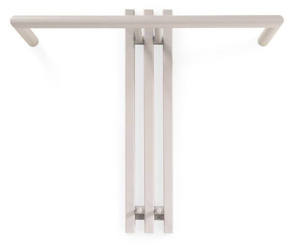 Кафяво-сива стоманена стенна закачалка 65 cm Senza – Spinder Design