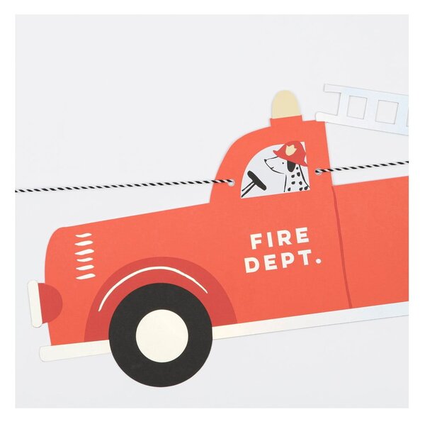 Гирлянд Fire Truck – Meri Meri