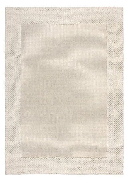 Бежов вълнен килим 170x120 cm Rue - Flair Rugs