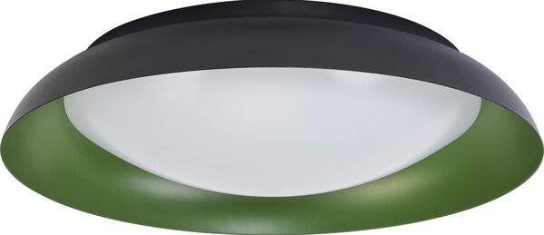 Osram - димируем LED плафон ORBIS PLATE LED/45W/230V Ø48 см, зелен/черен