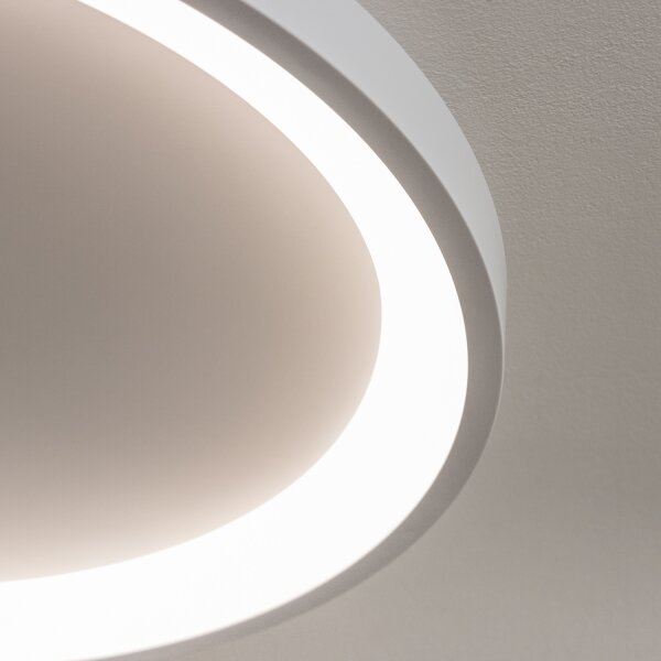 Brilagi -LED димируемо таванно осветително тяло FALCON SLIM LED/42W/230V Ø 50 см бяло +DO