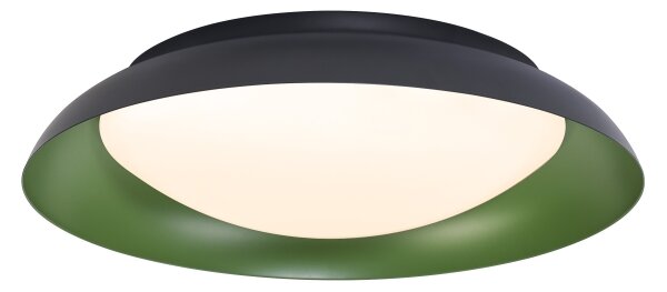 Osram - LED димируем таванен плафон ORBIS PLATE LED/35W/230V пр.43см зелен/черен