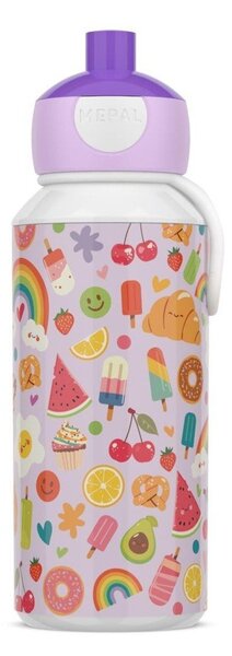 Лилава пластмасова детска бутилка 400 ml Food Fest – Mepal