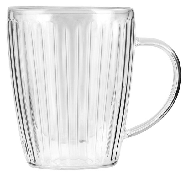 Стъклени чаши в комплект 2 бр. за капучино 250 ml Livio Duo – Vialli Design
