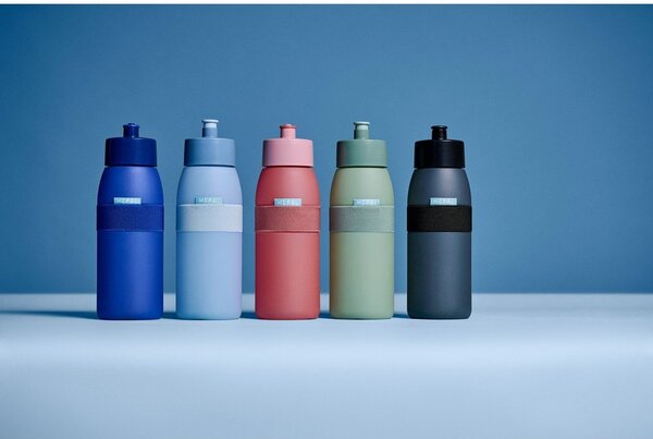 Черна пластмасова бутилка 500 ml Ellipse – Mepal