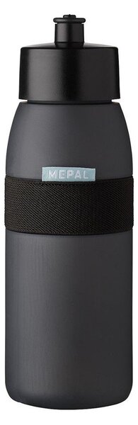 Черна пластмасова бутилка 500 ml Ellipse – Mepal
