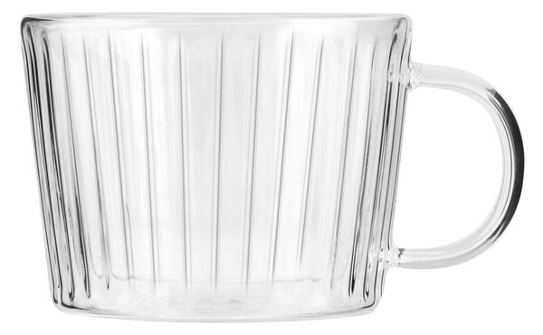 Стъклени чаши в комплект 2 бр. за капучино 250 ml Livio Duo – Vialli Design