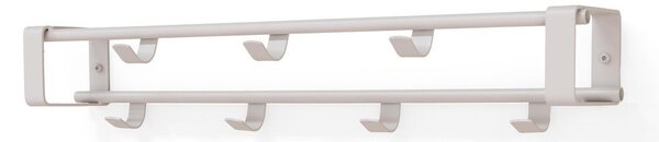 Кафяво-сива стоманена стенна закачалка с рафт 60 cm Rex – Spinder Design