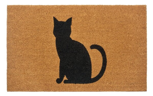 Килимче от кокосови влакна 75x45 cm Cat - Hanse Home