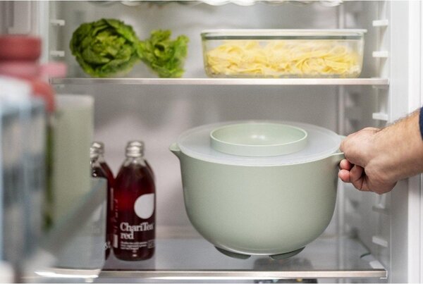 Светлозелена пластмасова купа ø 22 cm Chef It – Mepal
