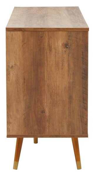 Скрин в тъмно естествен цвят 114x70x39 cm Frida – Premier Housewares
