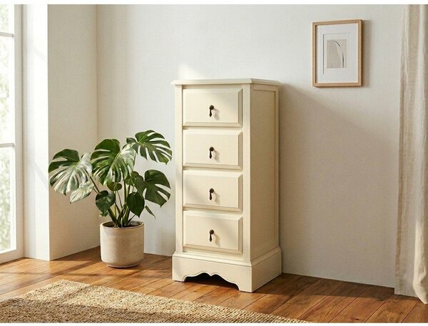 Шкафче в цвят слонова кост 43x104x50 cm Florence – Premier Housewares