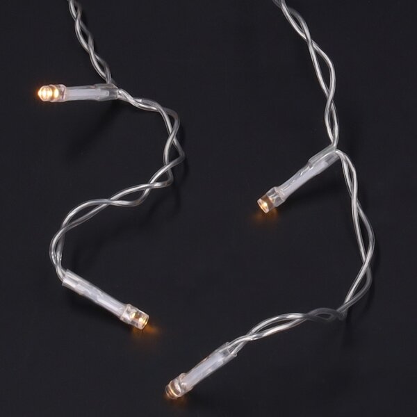 Brilagi - LED външна гирлянда, 200 LED, 8 режима, 13 m, IP44, топло бяло