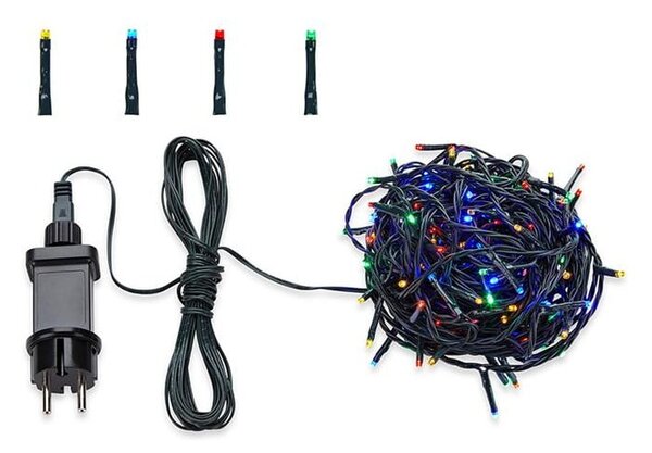 Зелена LED светлинна верига Multi, 80 светлини, дължина 13 м Sken - Markslöjd