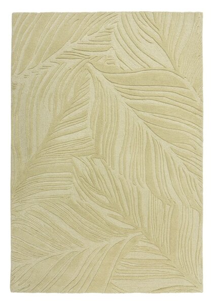 Зелен вълнен килим 200x290 cm Lino Leaf - Flair Rugs