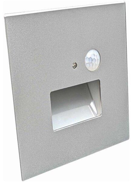 LED осветително тяло за стълбище със сензор за движение LED/1,5W/230V 3000/4000/6000K сиво