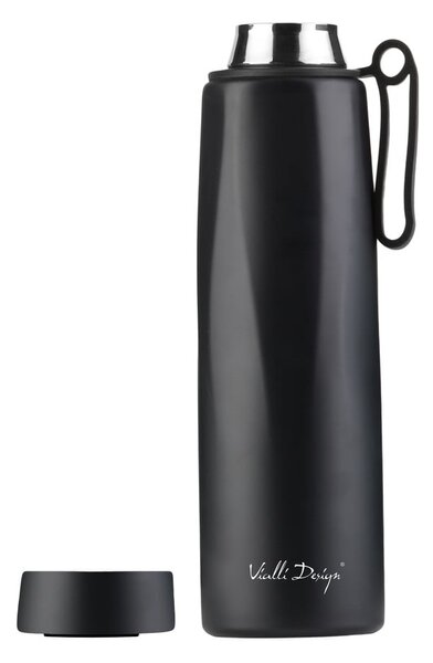 Черен термос 500 ml Fuori – Vialli Design