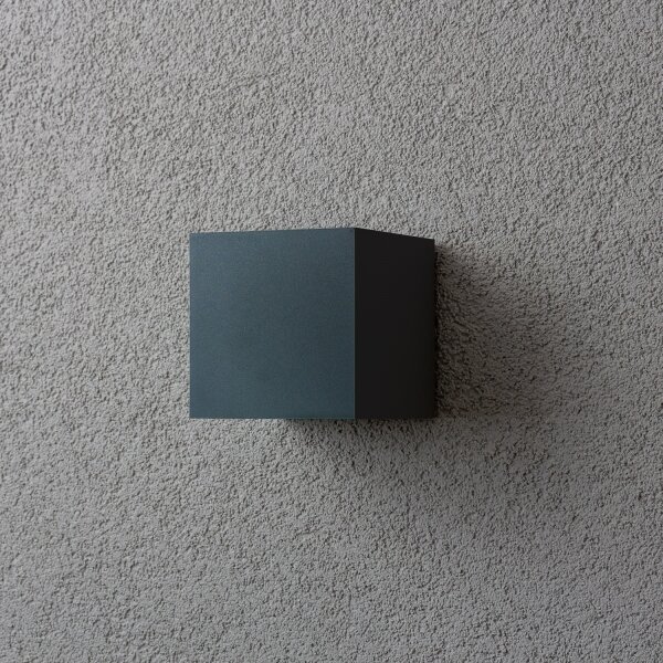 Brilagi - LED Екстериорен аплик CUBE LED/6W/230V антрацит IP54