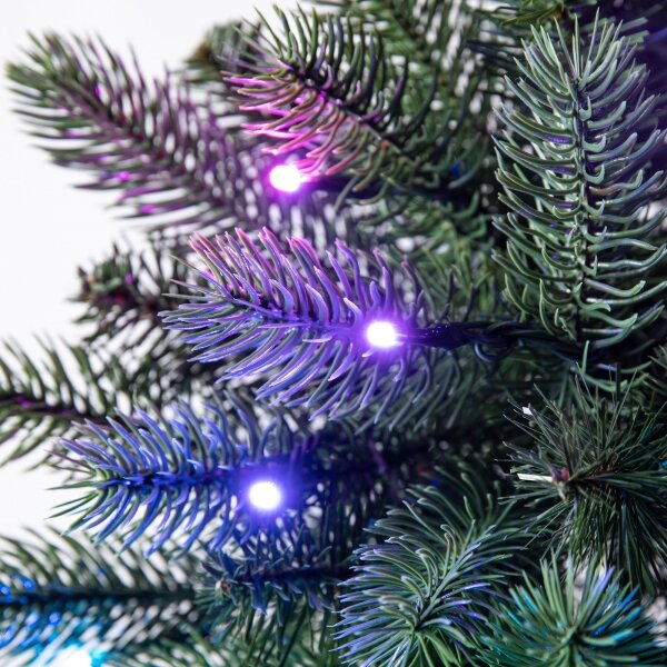Twinkly GD20P4425P00 - LED RGB регулируема коледна верига 50xLED, 60 см, Wi-Fi