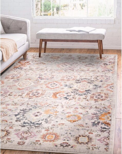 Бежов килим 170x120 cm Flores - Asiatic Carpets