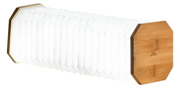 LED затъмняваща се настолна лампа в естествен цвят (височина 3,5 cm) Accordion – Gingko