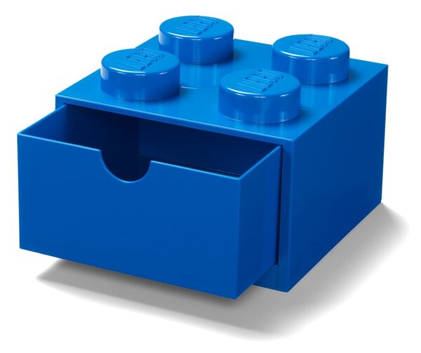 Синя кутия за бюро с чекмедже , 15 x 16 cm - LEGO®