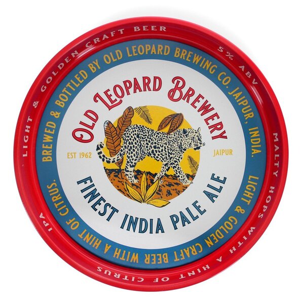 Метална тава ø 33 cm Old Leopard Brewery – Rex London