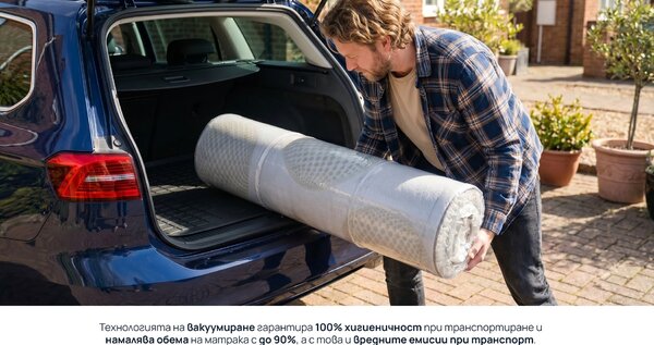 Матрак Exclusive Hybrid Cool Gel от Sleepy 22 см
