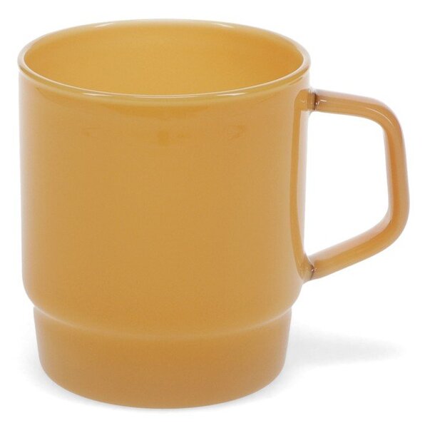 Стъклена чаша в цвят горчица 280 ml – Rex London