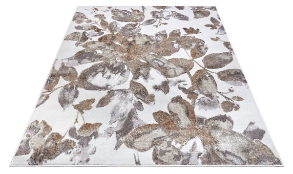 Сиво-кафяв килим 67x120 cm Shine Floral - Hanse Home