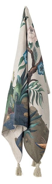 Зелено одеяло 130x155 cm Peacock – Bloomingville