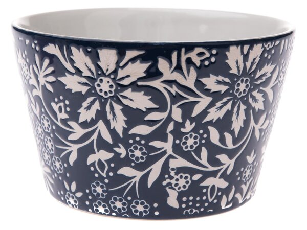 Синя керамична купичка за супа 570 ml Bloom – Dakls