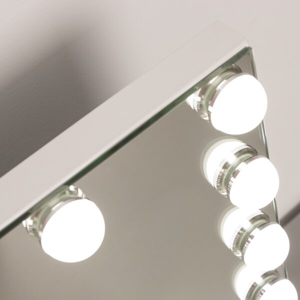 Brilagi - LED регулируемо грим огледало HOLLYWOOD LED/15W/230V 3000-6500K