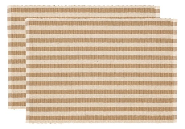 Платнена подложка за хранене 2 бр. 33x48 cm Statement Stripe - Södahl