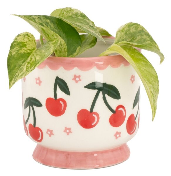 Керамично покритие за кашпа ø 7,5 cm Fruit – Sass & Belle