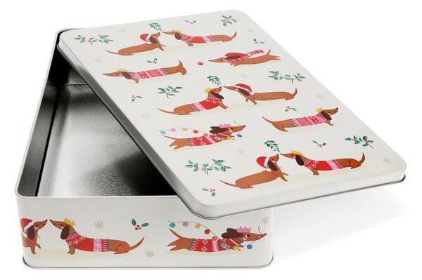 Кутия за храна Festive Sausage Dog – Rex London