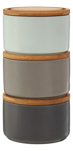 Каменни кутии в комплект 3 бр. за храна Fenwick – Premier Housewares