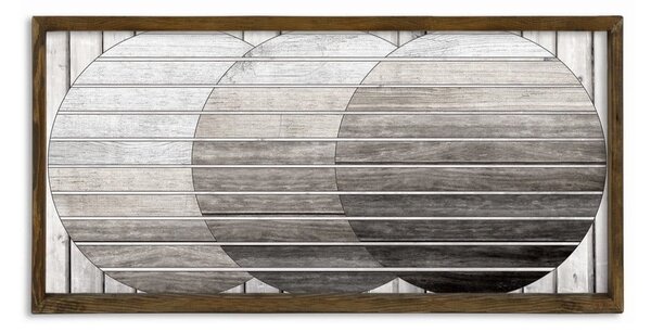 Живопис 120x60 cm Circles - Wallity